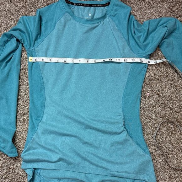 Spyder Blue Long Sleeve T-Shirt - Picture 3 of 6